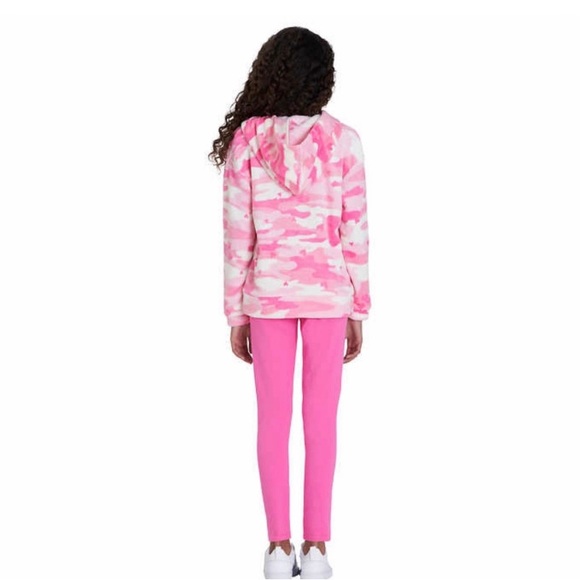 NWT LUCKY BRAND 2 PIEDE SET YOUTH PLUSH TOP & LEGGING SET PINK size L-14… - Picture 3 of 6